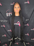 Cornrow Full Lace Braided Wig by Crowned by Semone