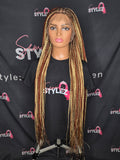 613 Mix Full Lace Braided Wig by Crowned by Semone