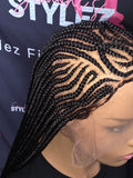 Cornrow Full Lace Braided Wig by Crowned by Semone