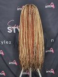 613 Mix Full Lace Braided Wig by Crowned by Semone