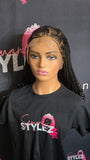 Cornrow Criss-Cross Twist Braided Wig by Crowned by Semone