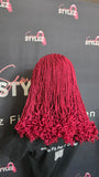 Cornrow Criss-Cross Twist Braided Wig by Crowned by Semone