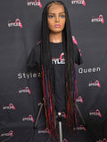 Rainbow Tips Full Lace Wig