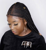 Fulani Lace Front Braided Wig