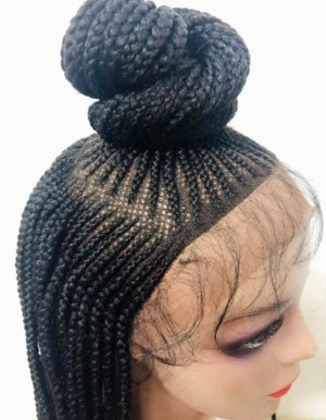 Top knot Braided (Lace Front) – Semone's Stylez
