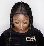 Fulani Lace Front Braided Wig